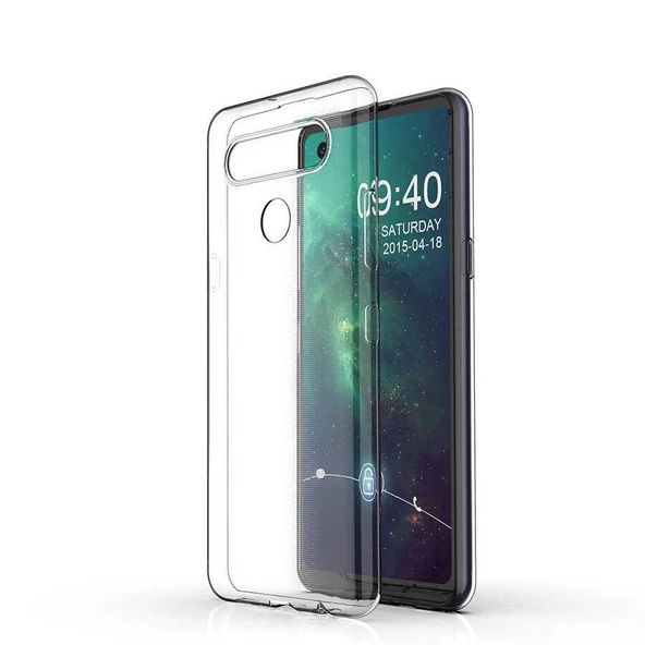LG G5 Kılıf Şeffaf Silikon Hibrit Case - 2