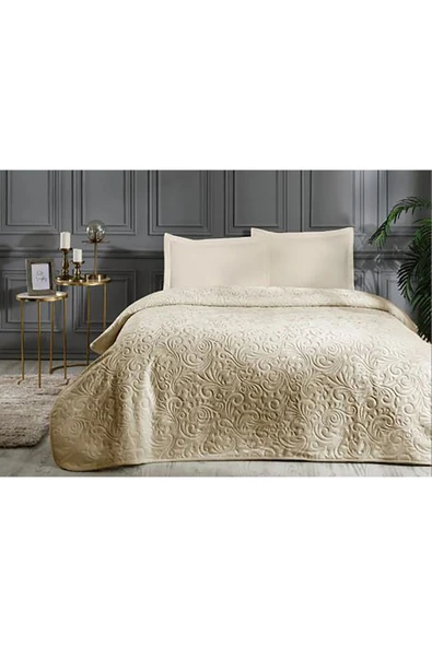 Emboss Battaniye, Çift Kişilik Battaniye, 220x240, Peluş Battaniye, Çeyizlik, - 2