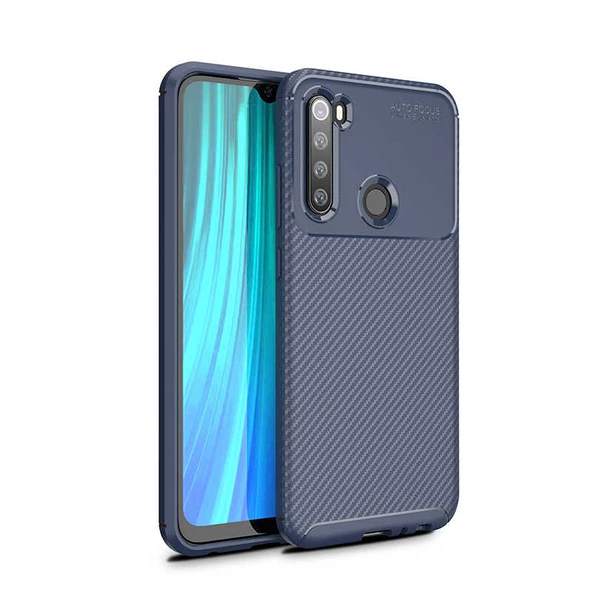 Xiaomi Redmi Note 8T Kılıf Karbon Silikon Case