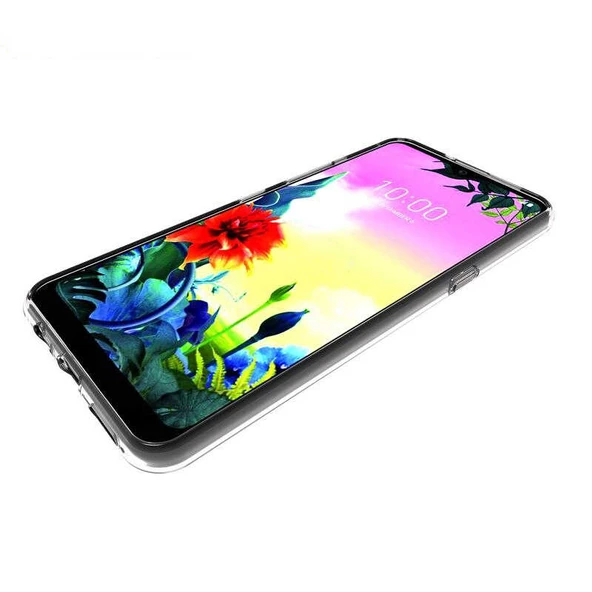 LG K50S Kılıf Şeffaf Silikon Hibrit Case - 3