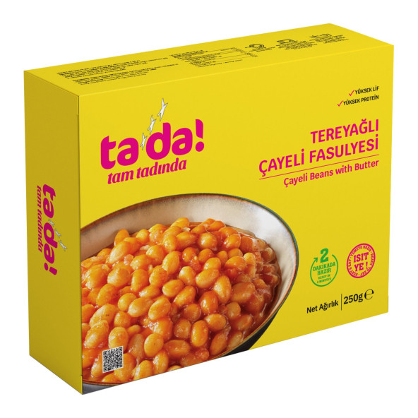 TADA TEREYAĞLI ÇAYELİ FASULYESİ 250