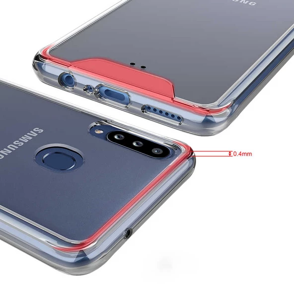 Samsung Galaxy M30 Kılıf Şeffaf Sararmaz Gard Silikon - 3
