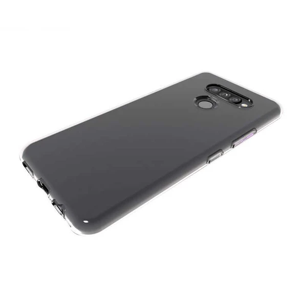 LG K50S Kılıf Şeffaf Silikon Hibrit Case - 4