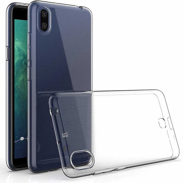 LG K20 2019 Kılıf Şeffaf Silikon Hibrit Case