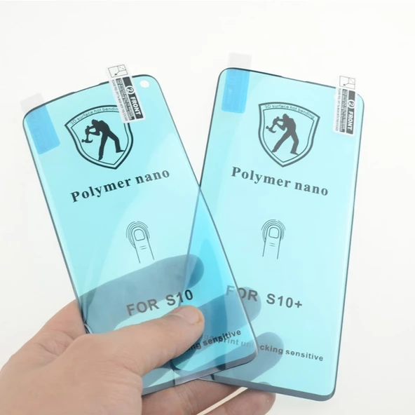 Samsung Galaxy S10 Polymer Nano Ekran Koruyucu - Resim 7