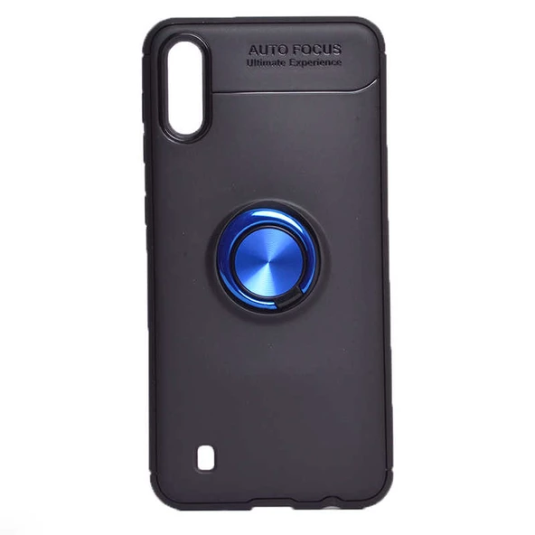 Samsung Galaxy A01 Kılıf Yüzüklü Magnetli Ravel Case