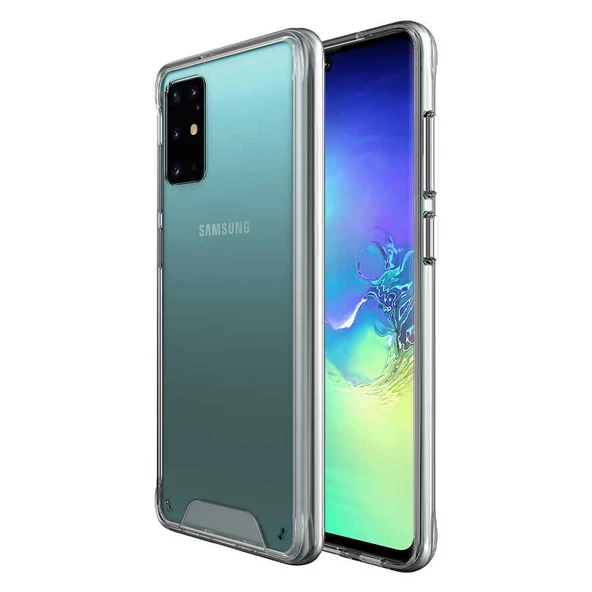 Samsung Galaxy S20 Plus Kılıf Şeffaf Sararmaz Gard Silikon - 8