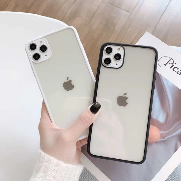 Apple iPhone XS Max 6.5 Kılıf Sararmaz Şeffaf Endi Kapak - 9