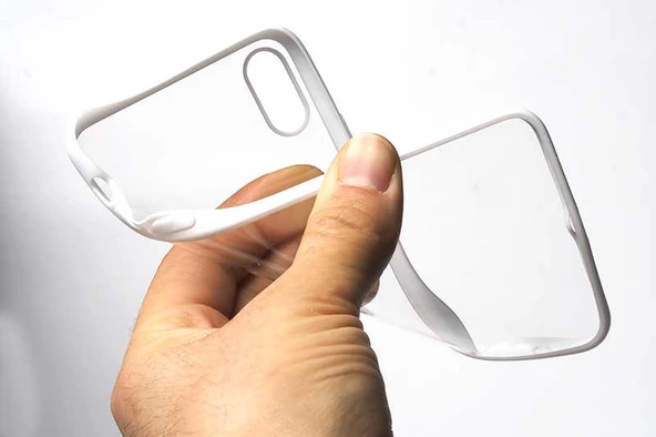 Apple iPhone XR 6.1 Kılıf Sararmaz Şeffaf Endi Kapak - Resim 2