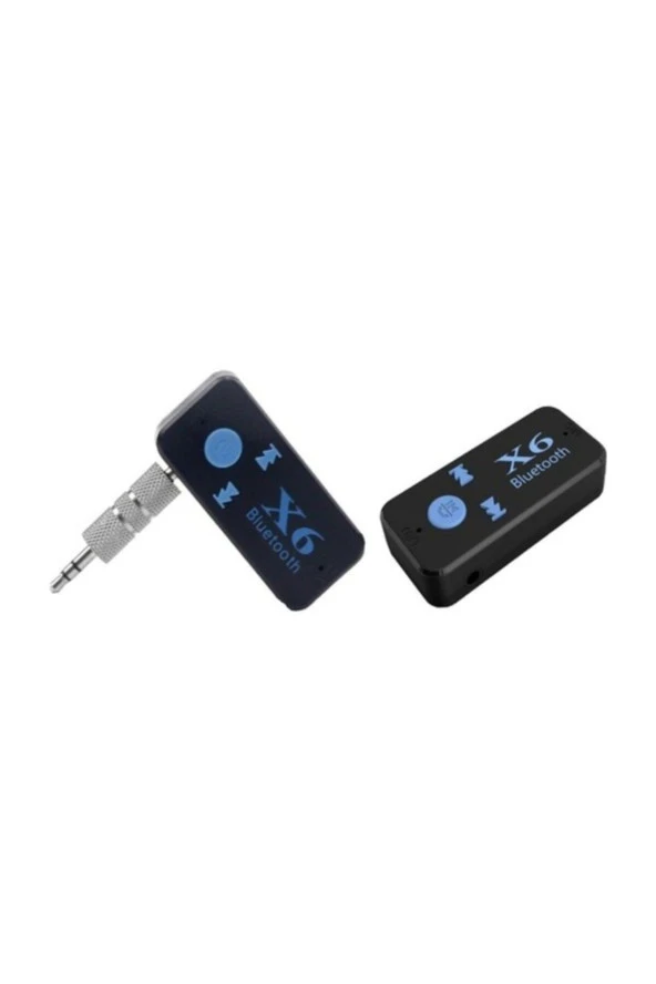 Bluetooth Müzik Alıcısı 3.5 mm Aux Adaptör Araç Kiti 3in1 - Cyber An-6999 X6