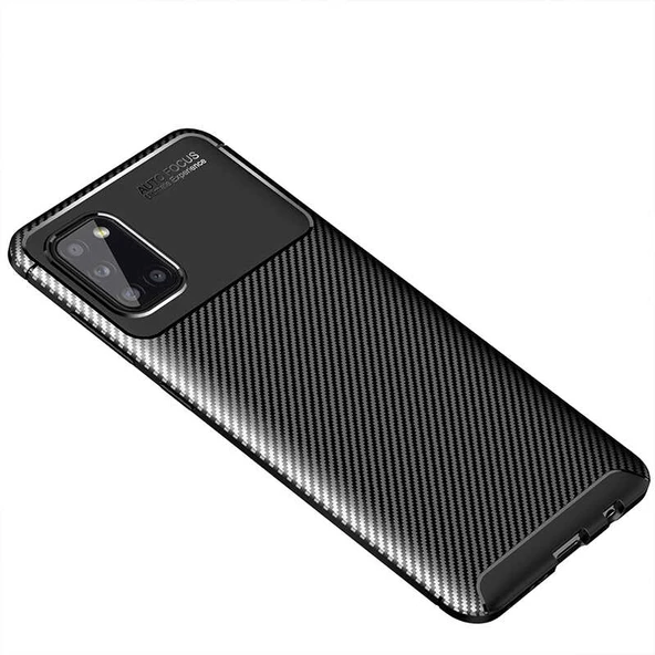 Samsung Galaxy A31 Kılıf Karbon Silikon Case - 12