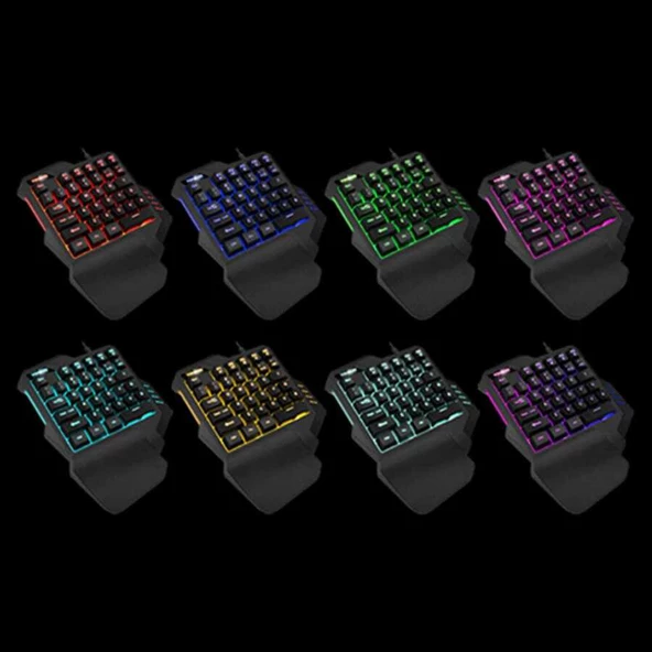 RGB Işıklı Oyuncu Klavyesi G92 Oyuncu Klavyesi - 2