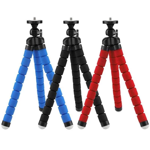 Ahtapod Tripod Uzun Tripod Sünger Ayaklı ​TR-4 Tripod