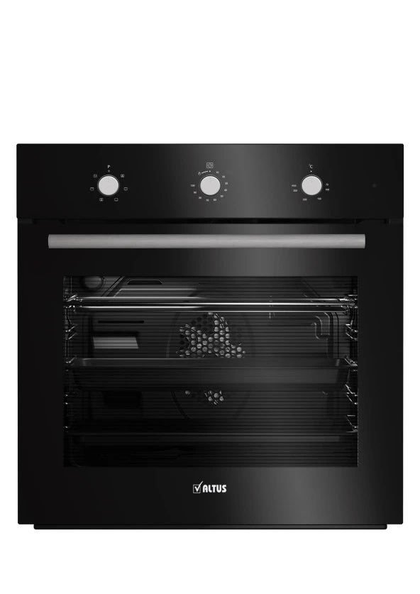 Altus 2'li Cam Ankastre Set 535 B Davlumbaz - 133 B Turbo Fırın - Resim 3