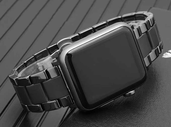 Apple Watch 40mm Kordon Mat Seramik Metal Kordon - 7