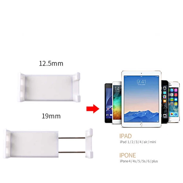 Tablet Telefon Tutucu Standı Teleskopik Duvar / Masa PB-41E - 9