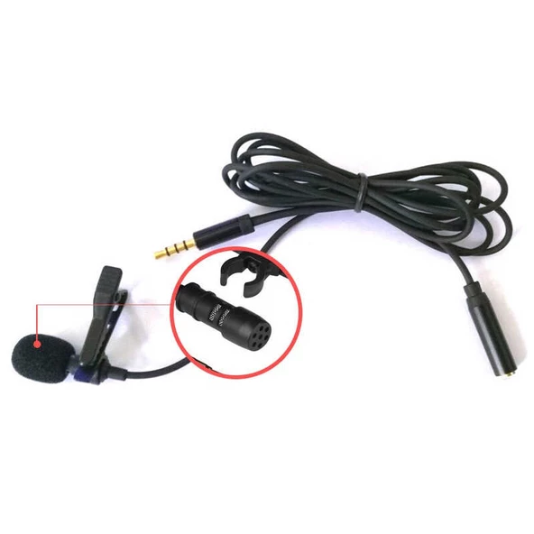 Canlı Yayın Yaka Mikrofon DC-C5 - 4