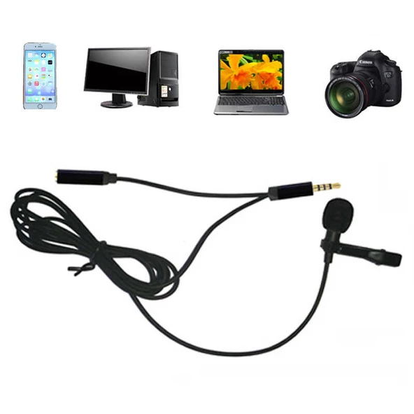 Canlı Yayın Yaka Mikrofon DC-C5 - 2