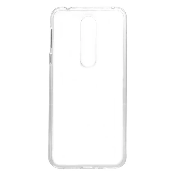 Nokia 7.1 Kılıf Şeffaf Silikon Hibrit Case