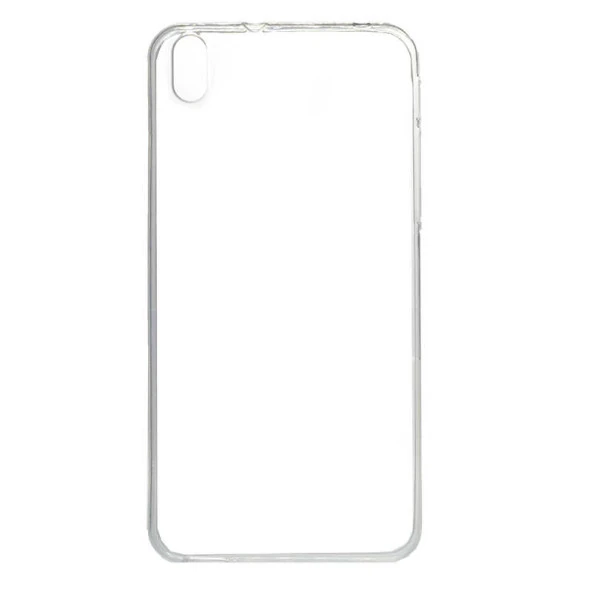 HTC Desire 816 Kılıf Şeffaf Silikon Hibrit Case