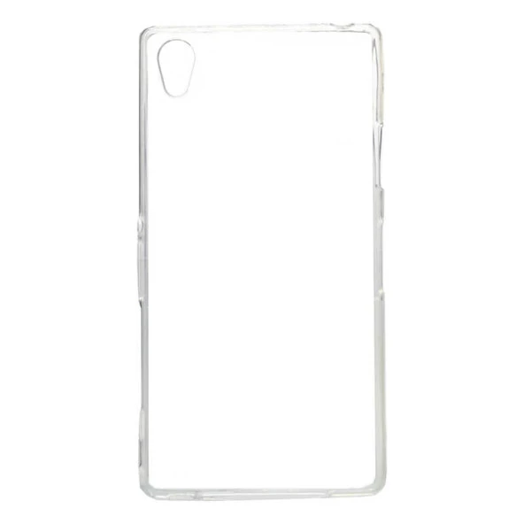 Sony Xperia Z3 Kılıf Şeffaf Silikon Hibrit Case