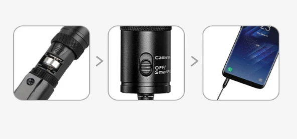 Canlı Yayın Yaka Mikrofon DC-C1 - 4