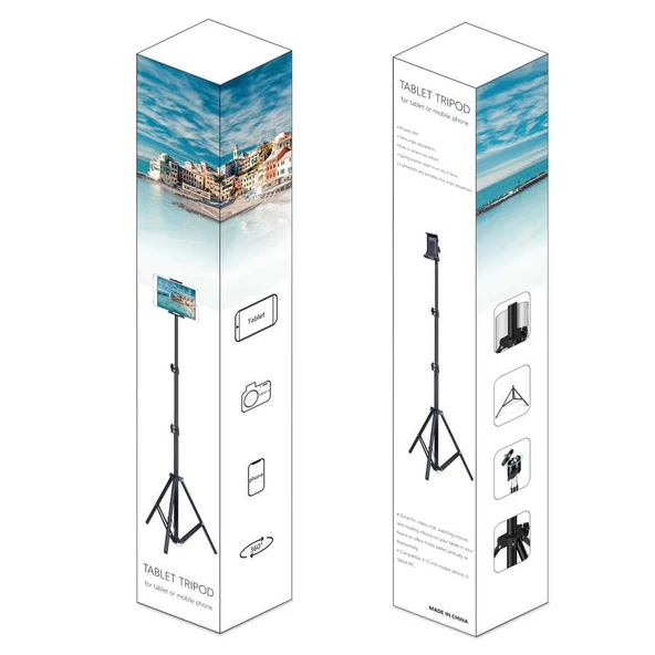 Profesyonel Tripod Monopod Aluminyum Tablet Tutucu 160 cm L16-095 Tripod - 2