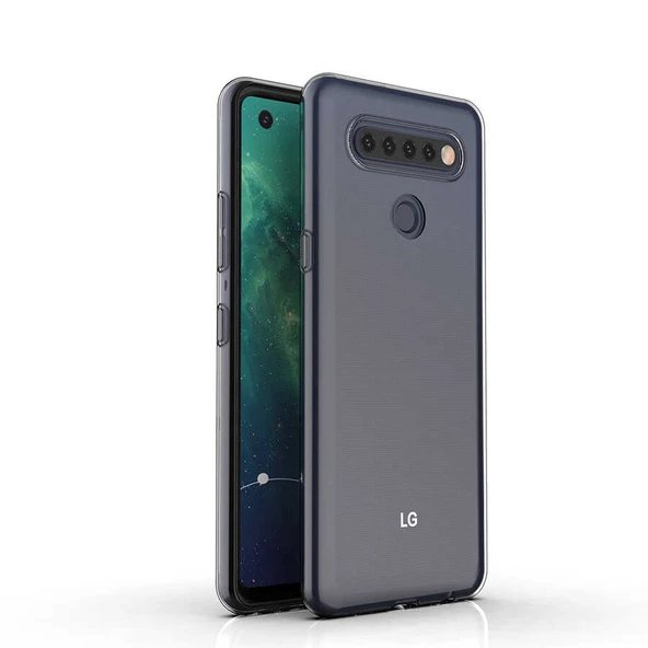 LG K51S Kılıf Şeffaf Silikon Hibrit Case - 2