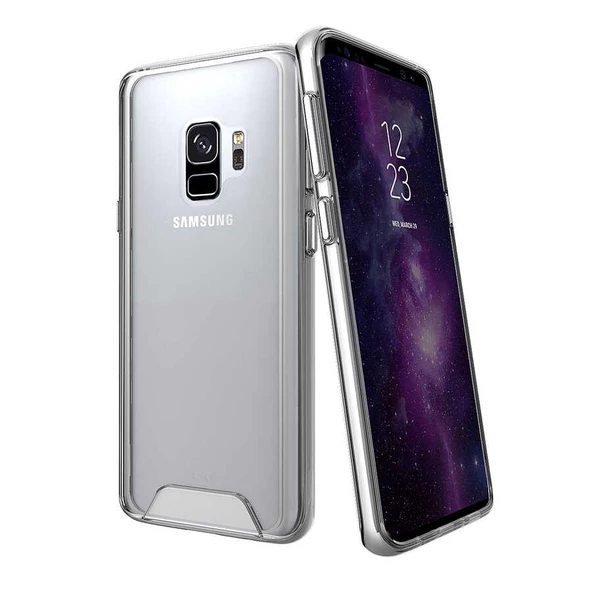 Samsung Galaxy S9 Kılıf Şeffaf Sararmaz Gard Silikon