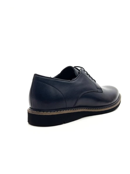 Komcero 7416 Erkek Hakiki Deri Bağcıklı Klasik Casual Ayakkabı - 8