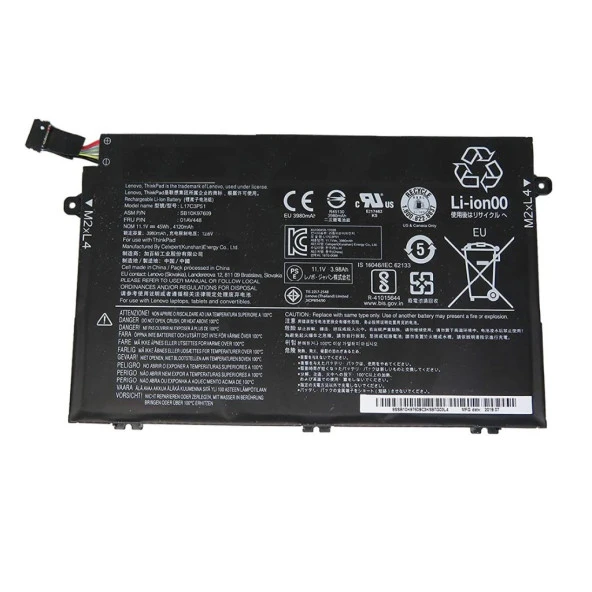 Lenovo ThinkPad 20KS0085TX Batarya Pil