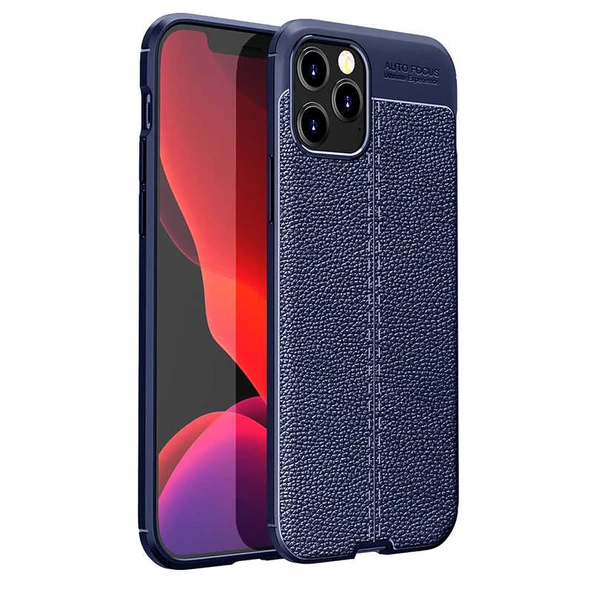 Apple iPhone 12 Pro Max Kılıf Deri Tarzı Niss Silikon Case