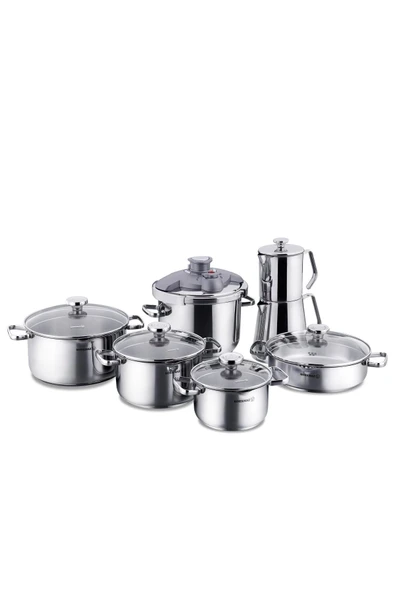 Korkmaz A1766 Aqua 14 Parça Hiper Set