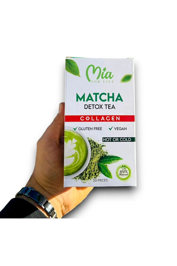 Matcha Detoks Tea Collagen 20 Pieces