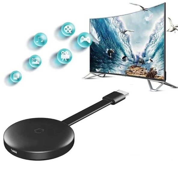 G12 Chromecast Kablosuz HDMI Ses ve Görüntü Aktarıcı - 4
