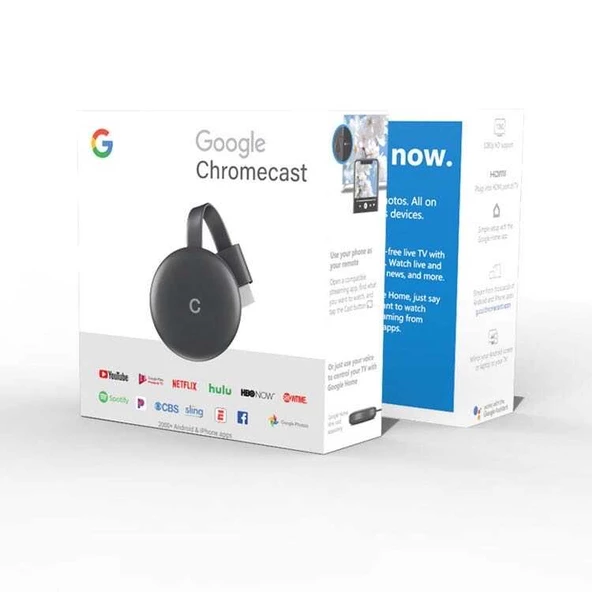 G12 Chromecast Kablosuz HDMI Ses ve Görüntü Aktarıcı - 3