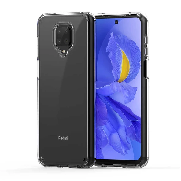 Xiaomi Redmi Note 9 Pro Kılıf Full Şeffaf Sararmaz Kapak