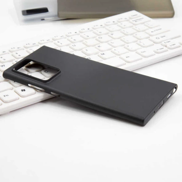 Samsung Galaxy Note 20 Ultra Kılıf A+ Ultra İnce Sert Kapak - 6