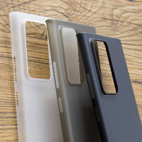 Samsung Galaxy Note 20 Ultra Kılıf A+ Ultra İnce Sert Kapak - 8