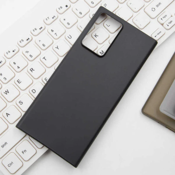 Samsung Galaxy Note 20 Ultra Kılıf A+ Ultra İnce Sert Kapak - 10