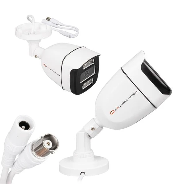 Powermaster 2MP 3.6Mm 6 Starlight Plastik Kasa Kamera - Resim 5