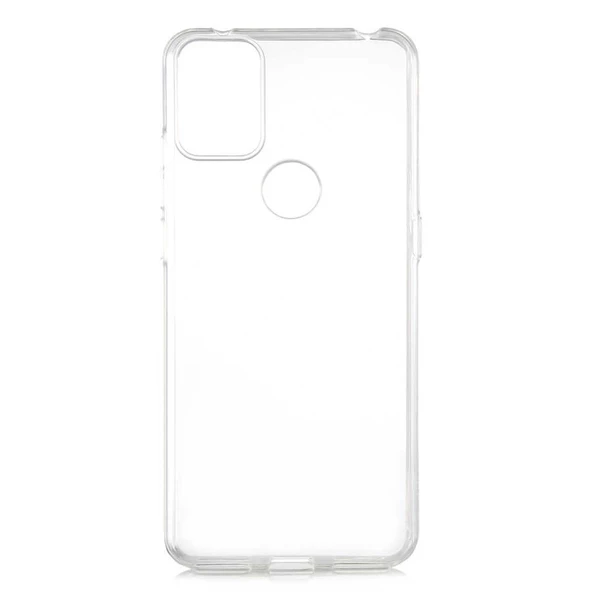 Alcatel 3X 2020 Kılıf Şeffaf Silikon Hibrit Case