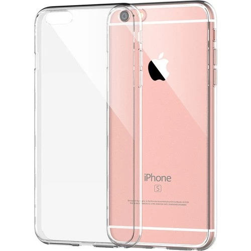 Apple iPhone 6 Plus 6S Plus Kılıf Şeffaf Silikon Hibrit Case