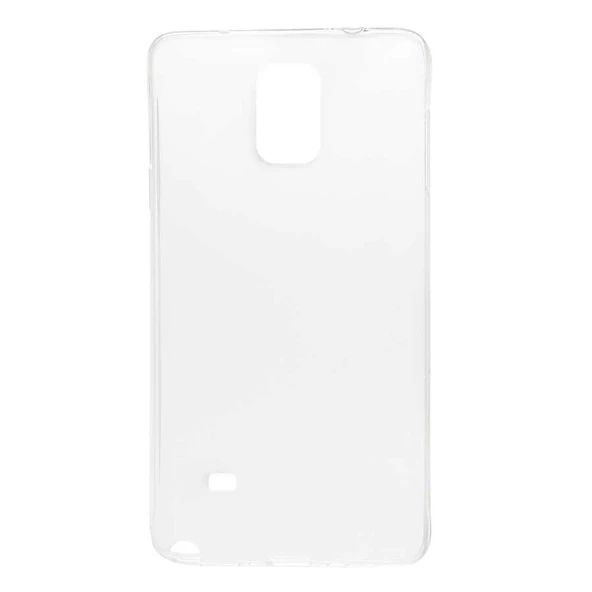 Samsung Galaxy Note 4 Kılıf Şeffaf Silikon Hibrit Case