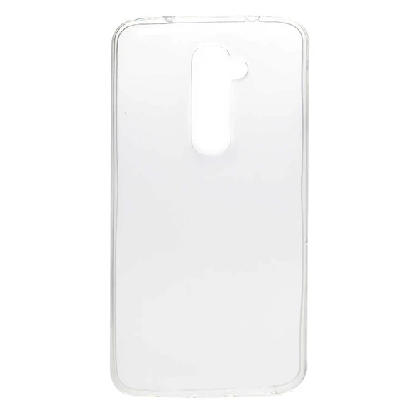 LG G2 Kılıf Şeffaf Silikon Hibrit Case