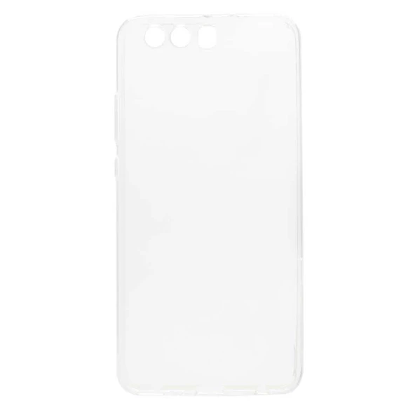 Huawei P10 Plus Kılıf Şeffaf Silikon Hibrit Case