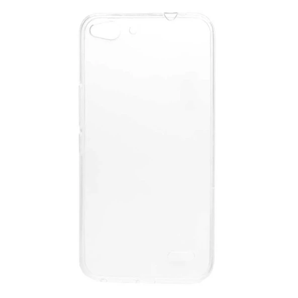 Vodafone Smart 6 Ultra Kılıf Şeffaf Silikon Hibrit Case - 3