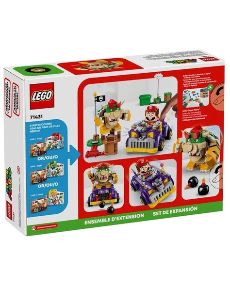 Lego Bowserın Büyük Arabası Ek Macera Seti 71431