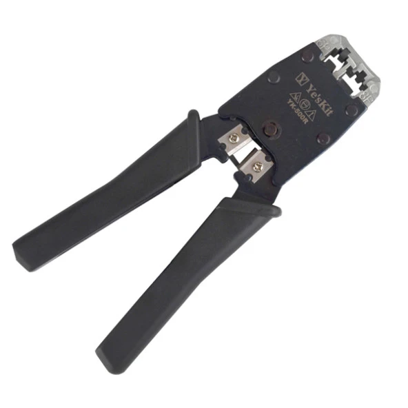 Powermaster YK-500 RJ11-RJ12-RJ45 Fişleri İle Uyumlu Kablo Sıkma Pensesi Sıkma Aleti ürün görseli 1
