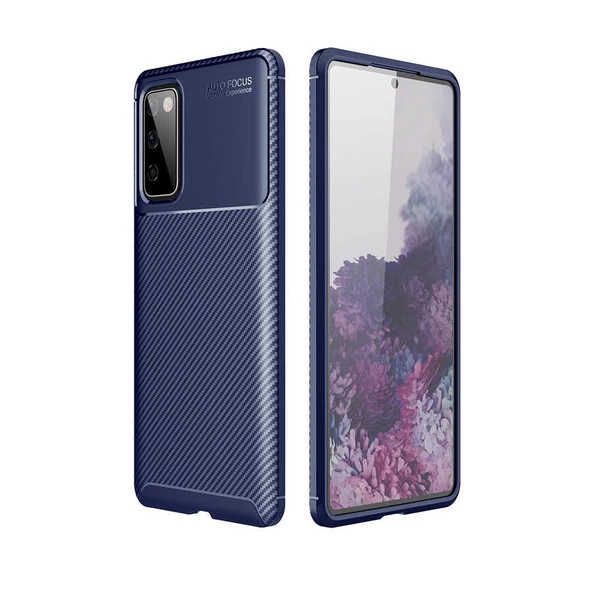 Samsung Galaxy S20 FE Kılıf Karbon Silikon Case